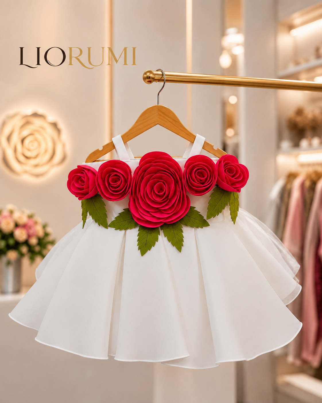 Scarlet Rose Princess Dress